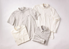 画像をギャラリービューアに読み込む, 半袖シャツ スタンドカラー(立襟)