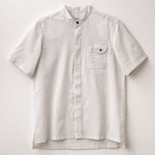画像をギャラリービューアに読み込む, 半袖シャツ スタンドカラー(立襟)